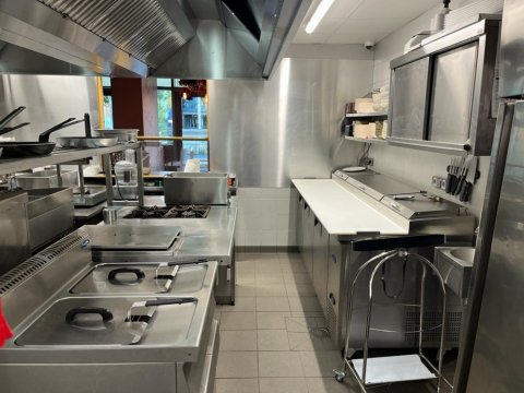 installation ligne de cuisson restaurant